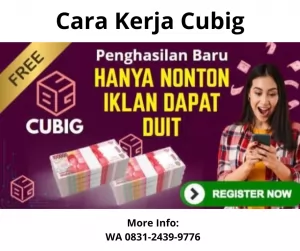 Cara Kerja Cubig – Nonton Iklan & Dapat Uang Setiap Hari