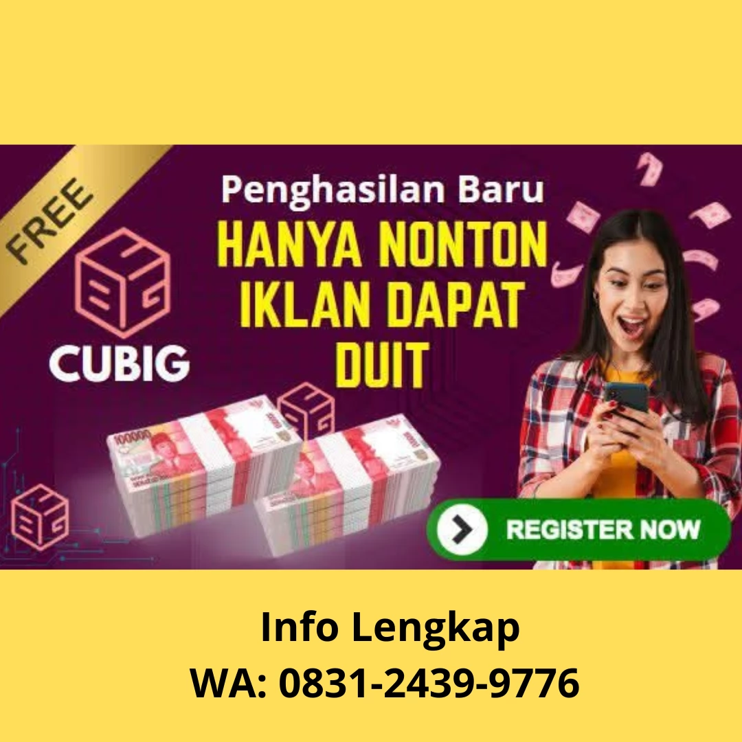 CUBIG CLUB: Solusi Cerdas Dapat Dollar dari Rumah